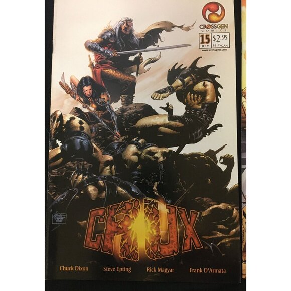 Crossgen Comics Mixed Lot of 10 Scion, The First, Crux and More Circa 2000-2002 - Picture 2 of 12